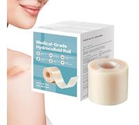 Tiritas hidrocoloides, 5 m de gel hidrocoloide, vendas de gel hidrocoloide, almohadillas cortables, cinta impermeable para cara, cuerpo, quemaduras, gimnasio, actividades al aire libre