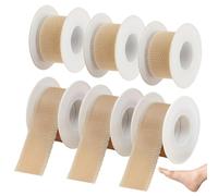 Tiritas hidrocoloides - Alivio cómodo y eficaz de las ampollas, 6 rollos de tiritas hidrocoloides, fácil aplicación en los dedos de los pies, pies y manos, rodillo hidrocoloide, 2 cm x 100 cm