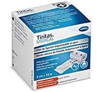 TIRITAS MEDICAL Film FIJACIÓN 5CMX10 M, Negro, Estándar