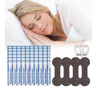 Tiritas Nariz Respirar 60 Tiras Nasales Deportivas Antironquidos Strips Nose No Roncar Dormir Mejor Ronquidos Deporte Cinta +2 Dilatador Nasal por la Noche Anti Dejar Eliminar Tira (66X19mm negras)