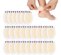 Tiritas para ampollas, vendas invisibles de gel hidrocoloide, protector de talón de ampolla, protector de ampollas impermeable, almohadilla acolchada para pies (surtido 3)