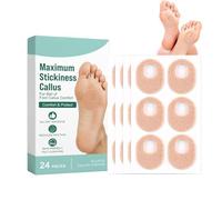 Tiritas para callos en los dedos de los pies - Protector autoadhesivo ovalado, protectores para ojos de perdiz de los dedos de los pies, para mujeres y hombres botas talón manos caminar correr