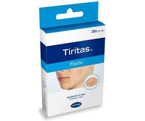 Tiritas Plastic Redondas Resistentes al Agua 22 mm 20 Unidades - Heridas, Proteccion