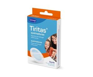 Tiritas Quemaduras 43mm x 68mm 8uds