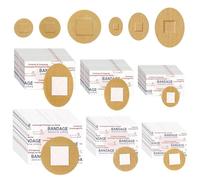 Tiritas Redondas Pequeñas 150 Piezas 6 Tamaños Tiritas Redondas Buena Adherencia Flexible Ideales Para Incisiones Pequeñas