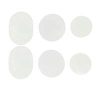 Tiritas reparadoras para zapatos - 6 unidades adhesivo transpirable autoadhesivo para punta y lado | Parche antirotura para agujeros, para punta, planta, talón, botas, zapatillas, caminar, correr