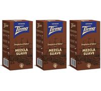 Tirma Café Mezcla Suave al Vacío Molido, 250 Gramos (Paquete de 3)