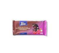 Tirma Chocolate Negro con Arándanos y Almendras 170 g | Tableta con Fruta y Frutos Secos | Sabor Intenso y Afrutado | Ideal para Compartir o Regalo | Tableta Gourmet