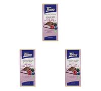 Tirma Tableta de Chocolate con Leche Rellena de Crema de Yogur y Sabor a Frutos del Bosque, 103g - Chocolate Cremoso con Relleno de Fruta, Perfecto para Postres y Snacks (Paquete de 3)