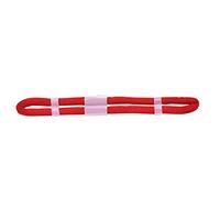 Tiro con Arco Finger Sling Recurve Bow Fingerling, Entrenador Ajustable Clicker Tabs Acolchado Extra cómodo para Accesorios de Tiro de Caza con Arco recurvo al Aire Libre(L Rojo)