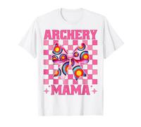 Tiro con arco Mamá Tiro con arco y flecha Día de la Madre Camiseta