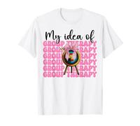 Tiro con arco niña mamá arquero arco y flecha idea de terapia de grupo Camiseta