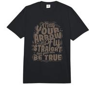Tiro con Arco Que Tu Flecha Vuela Recta Comfort Colors Adult Heavyweight T-Shirt