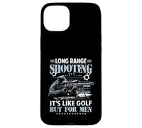 Tiro de Largo Alcance es como el Golf, Pero para los Hombres Sniper Soldier Carcasa para iPhone 15 Plus