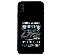 Tiro de Largo Alcance es como el Golf, Pero para los Hombres Sniper Soldier Carcasa para iPhone XS MAX