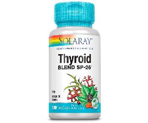 Tiroides Blend Solaray 100 Cápsulas Vegetales