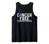 Tiroides Libre de cáncer no incluida Concientización sobre sobrevivientes de cáncer Camiseta sin Mangas