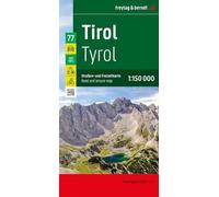 Tirol 1:150.000: Mit Infos, Top Tips, Innenstadtpläne, Radrouten: OER 77 (Road and Leisure Map)