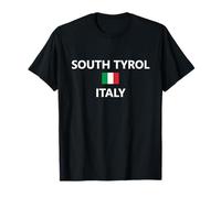 Tirol del Sur, Italia, Bandera, Italiano, Ciudad, Camiseta