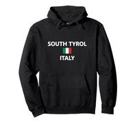 Tirol del Sur, Italia, Bandera, Italiano, Ciudad, Sudadera con Capucha
