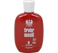 Tiroler Nussöl Original Sonnenöl wasserfest LSF 6, 75 ml Aceite
