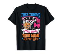Tiros libres o arcos rosados Tu Mimi te ama Revelación de género Camiseta
