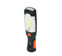 Tiross - lámpara de trabajo led con batería, con imán + gancho cob