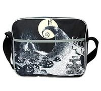Tirrito GD The Nightmare Before Christmas Jack & Sally - Bolsa de mensajero (35 x 29 x 10 cm), color negro, Negro , large, Bolso bandolera