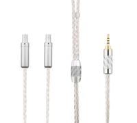 Tirstrup Cable de repuesto de 16 núcleos de 2,5/3,5/4,4/6,35 mm macho para auriculares HD800s HD800 HD820s HD820 HD8XX Dharma D1000 (2,5 mm16SHD800)