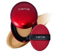 TIRTIR Base De Maquillaje Mask Fit Red Cushion, Cobertura Total, Ligera, Apta Para La Piel, Satinada Y Brillante, Para Tatuajes, Fácil De Construir (0,63 Onzas Líquidas), Color Jengibre De 33 W