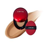 TIRTIR Base De Maquillaje Red Cushion, Talla Pequeña, Cobertura Total, Ligera, Satinada Y Con Acabado Brillante, Para Tatuajes, Moldeable (0.15 Onzas Líquidas), Color Pacana De 34 Pulgadas