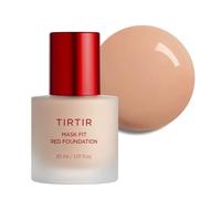 TIRTIR Mask Fit Red Foundation 72 horas de maquillaje coreano duradero que se adapta a la piel con acabado satinado Skin-Fit y amplia selección de colores, #25C Cool Taupe, 1.01 Fl Oz