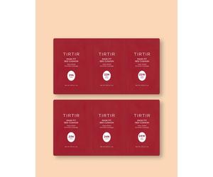 Tirtir Set con 6 cushion probadores Mask Fit Red Cushion 6 Shade Trial Kit - 1 g * 6 ud No.21N, 22N, 22W, 23N, 24N, 24W
