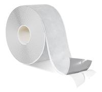 Tiruiya Cinta de Sellado Autoadhesiva, Impermeable Tira de Sellado Pintable, Baño Cocina Cinta para Duchas Baños Cocinas Piso pared Habitaciones Húmedas para Interiores y Exteriores-10m x 8.5cm