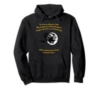 Tis Now The Witching Time of Night Shakespeare Cita Amarillo Sudadera con Capucha