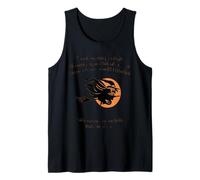 Tis Now The Witching Time of Night Shakespeare Cita Negro Camiseta sin Mangas
