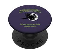 Tis Now The Witching Time of Night Shakespeare Cita Verde PopSockets PopGrip Adhesivo
