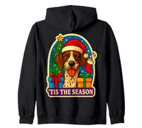 Tis The Season - Árbol de Navidad alemán de Pelo Corto Sudadera con Capucha