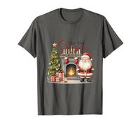 Tis The Season - Árbol de Navidad con diseño de Papá Noel Camiseta