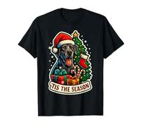 Tis The Season - Árbol de Navidad con diseño de Perro danés Camiseta