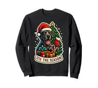 Tis The Season - Árbol de Navidad con diseño de Perro danés Sudadera
