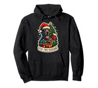 Tis The Season - Árbol de Navidad con diseño de Perro danés Sudadera con Capucha