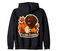 Tis The Season Boykin Spaniel Dog Otoño-Otoño Pumpkin Spice Sudadera con Capucha