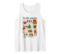 Tis The Season - Camiseta Actividades Navideñas Tradiciones Camiseta sin Mangas