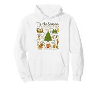 Tis The Season - Camiseta Actividades Navideñas Tradiciones Sudadera con Capucha