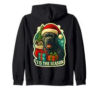 Tis The Season Cane Corso - Árbol de Navidad para mamá y papá Sudadera con Capucha