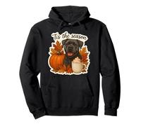 Tis The Season Cane Corso para Perro, otoño, otoño, Calabaza y Especias Sudadera con Capucha