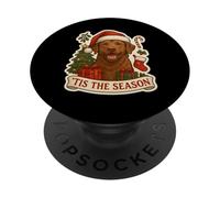Tis The Season Chesapeake Bay Retriever Dog Feliz Navidad PopSockets PopGrip Adhesivo