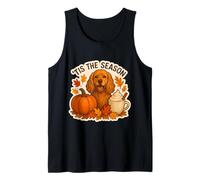 Tis The Season Cocker Spaniel Dog Otoño-Otoño Pumpkin Spice Camiseta sin Mangas