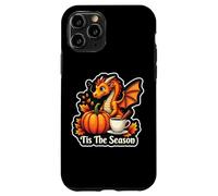 Tis The Season Dragon Fall Autumn Pumpkin Spice Vintage Carcasa para iPhone 11 Pro